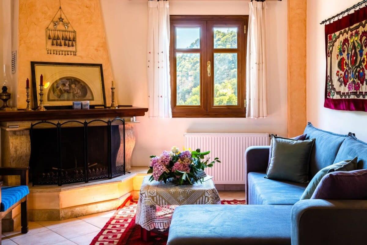 Stemnitsa Stone Residence - Comfy Mountain Getaway Eksteriør bilde