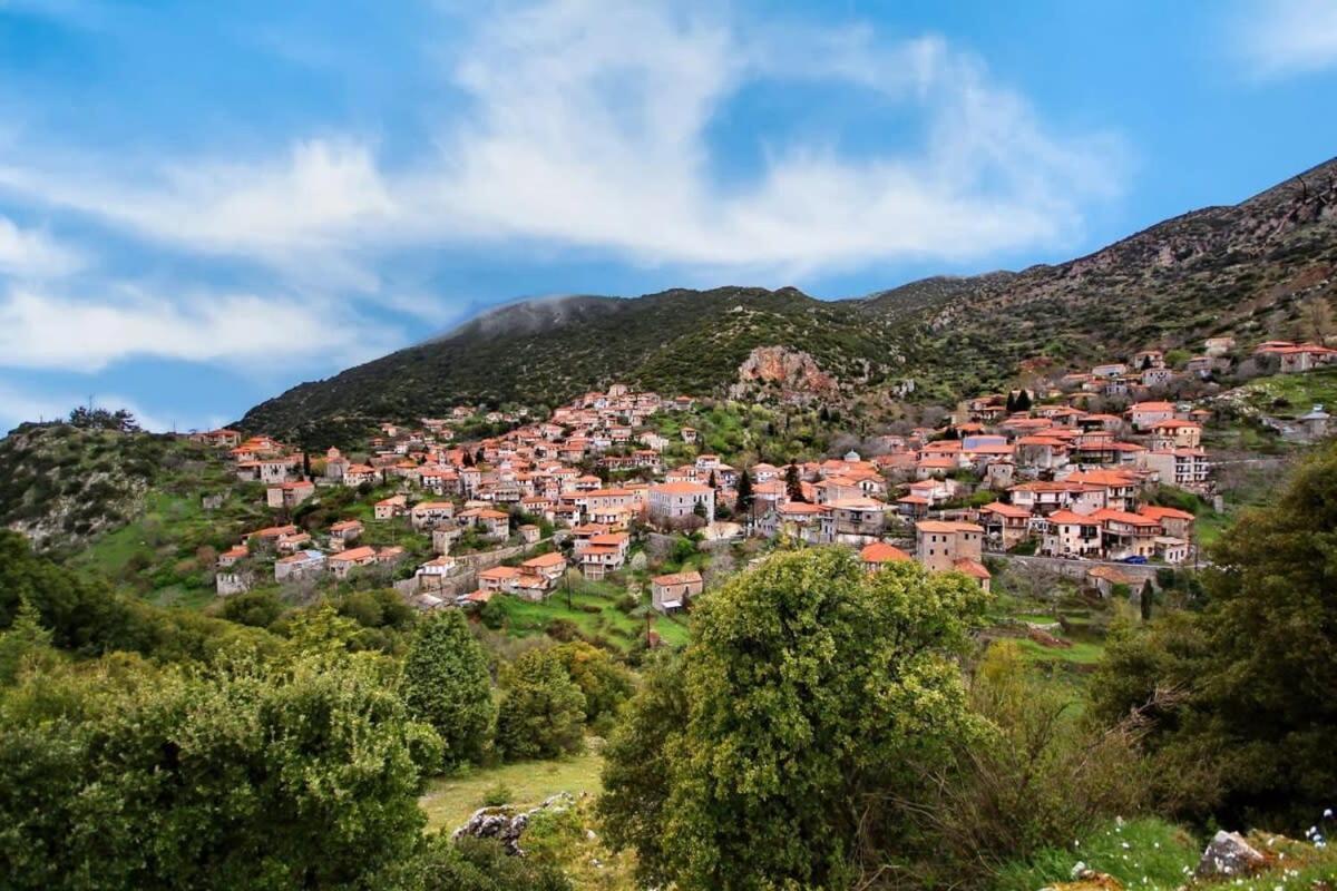 Stemnitsa Stone Residence - Comfy Mountain Getaway Eksteriør bilde