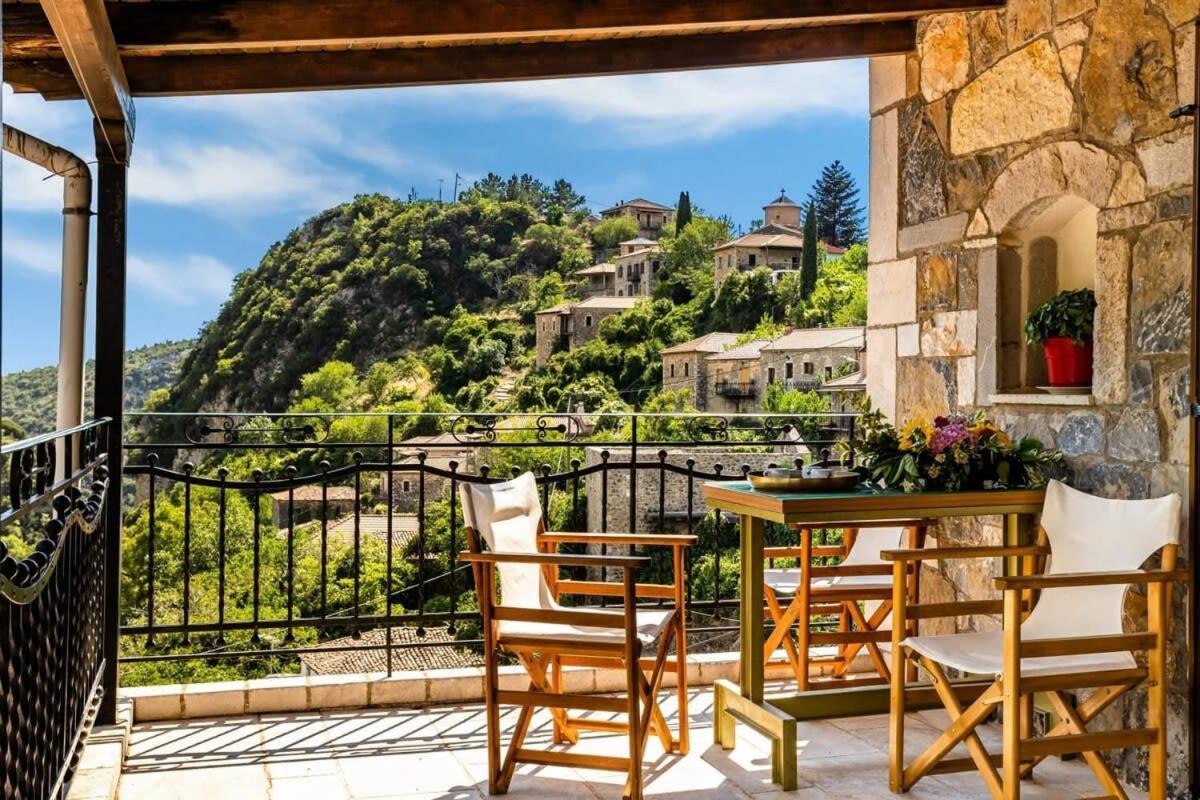 Stemnitsa Stone Residence - Comfy Mountain Getaway Eksteriør bilde